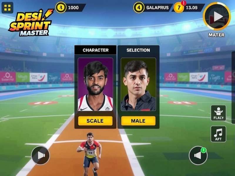Desi Sprint Master Gameplay